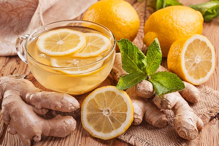 tisana szenzero e limone